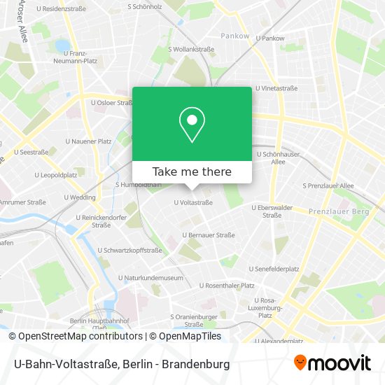 U-Bahn-Voltastraße map