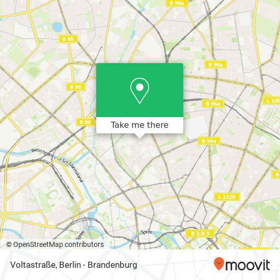 Voltastraße map