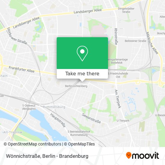 Wönnichstraße map