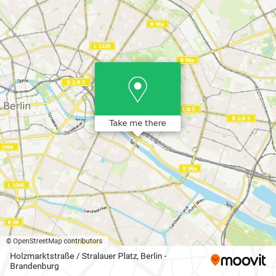 Holzmarktstraße / Stralauer Platz map