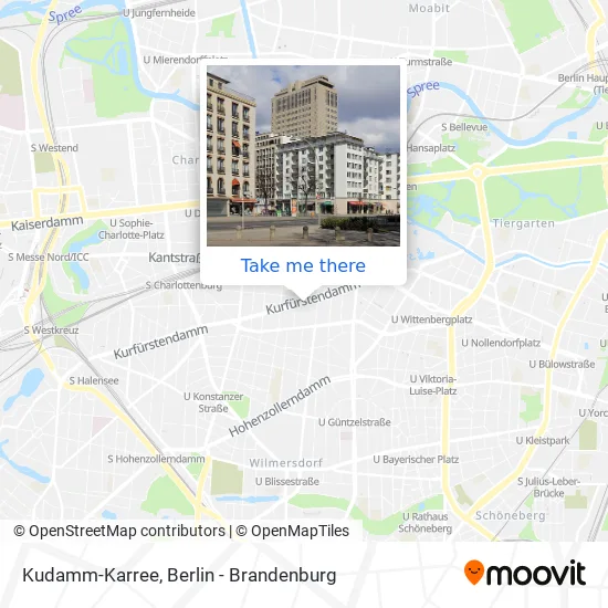 Карта Kudamm-Karree