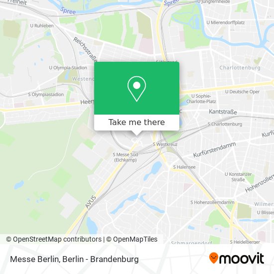 Карта Messe Berlin