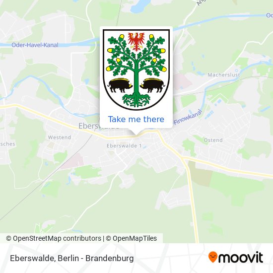 Карта Eberswalde