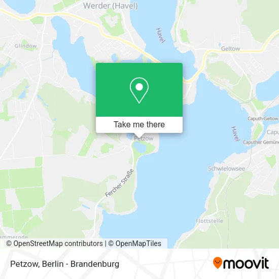 Карта Petzow