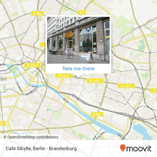 Café Sibylle map