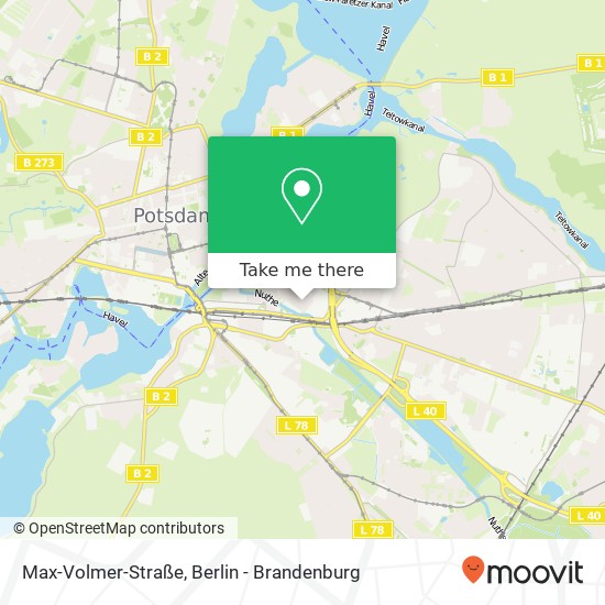Max-Volmer-Straße map