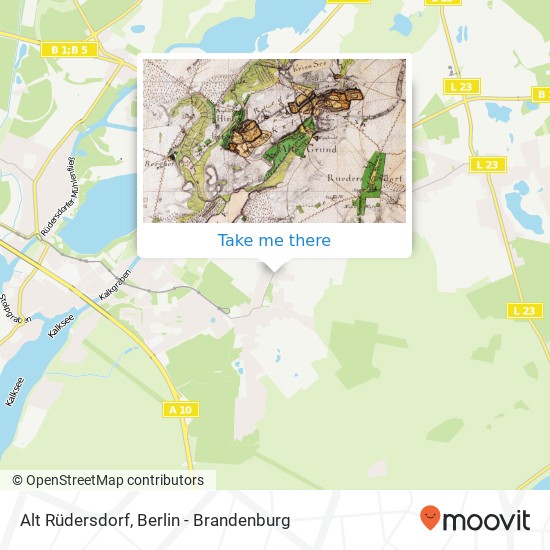 Alt Rüdersdorf map