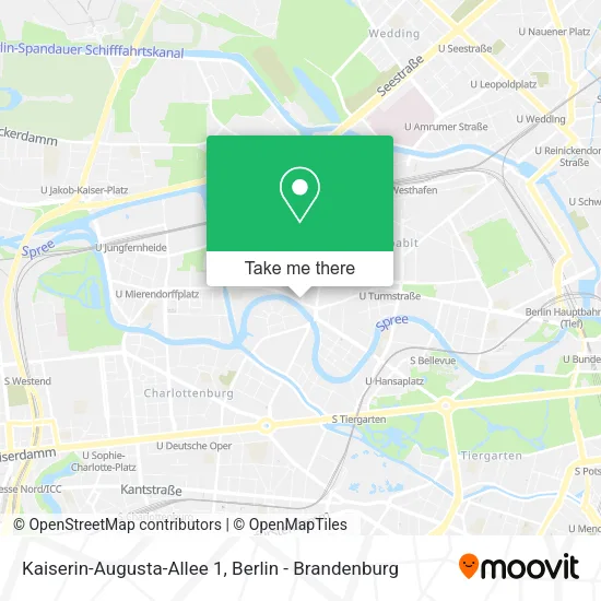 Карта Kaiserin-Augusta-Allee 1