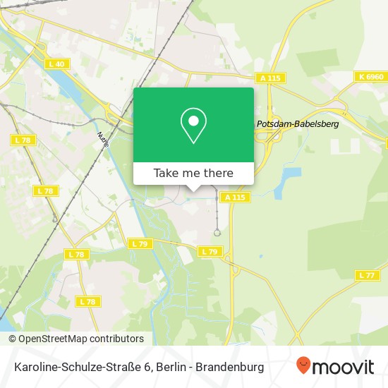 Карта Karoline-Schulze-Straße 6