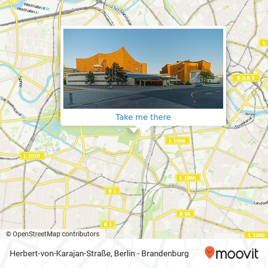 Карта Herbert-von-Karajan-Straße