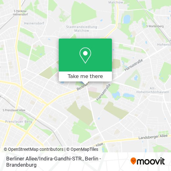 Berliner Allee / Indira-Gandhi-STR. map