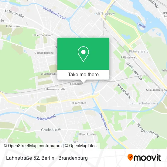 Lahnstraße 52 map
