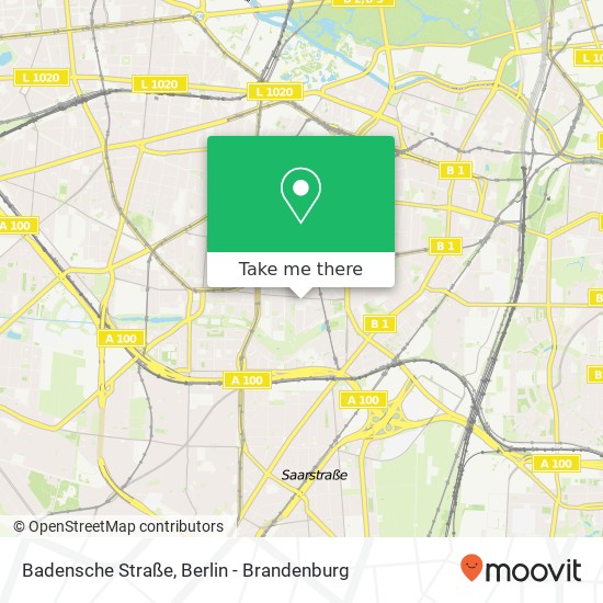 Badensche Straße map