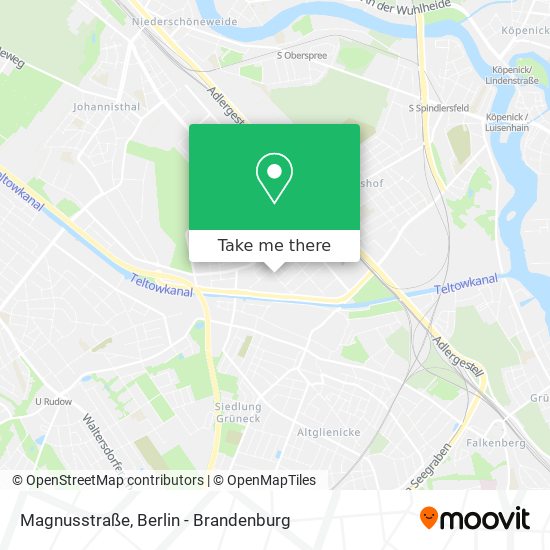 Magnusstraße map