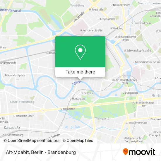 Карта Alt-Moabit