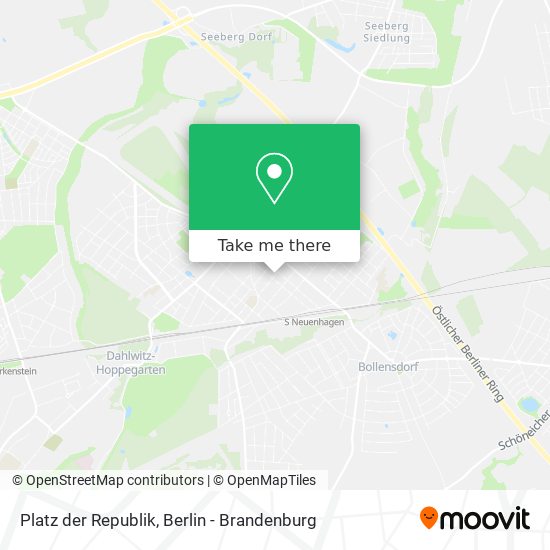 Platz der Republik map