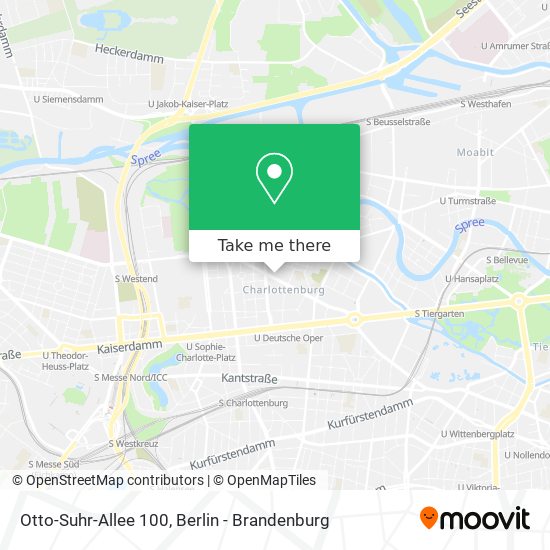 Otto-Suhr-Allee 100 map