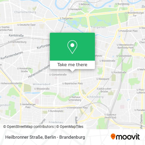 Карта Heilbronner Straße