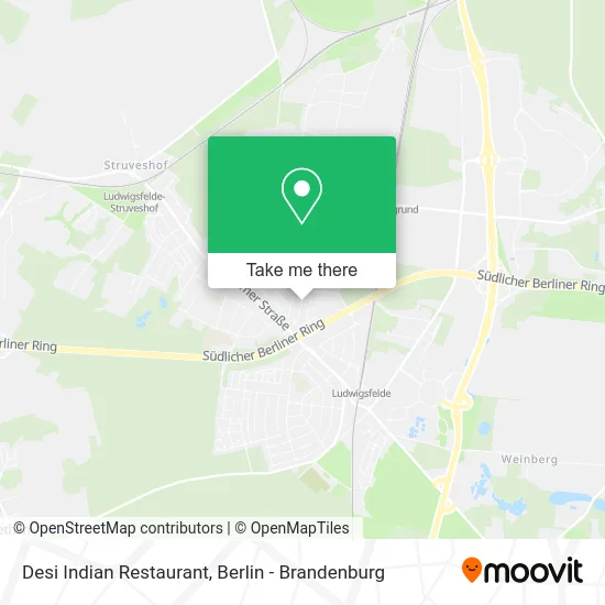 Desi Indian Restaurant map