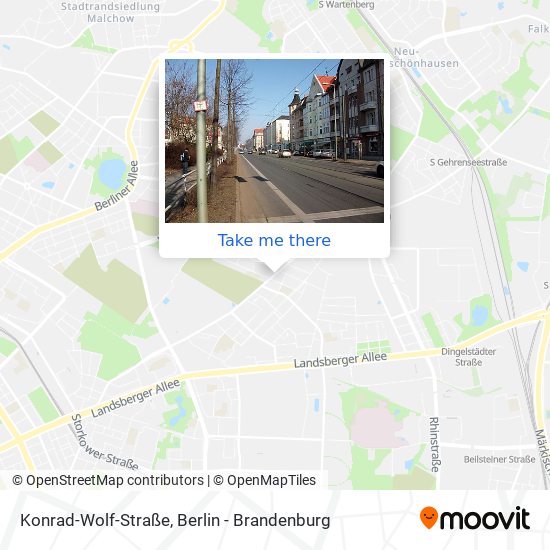 Konrad-Wolf-Straße map