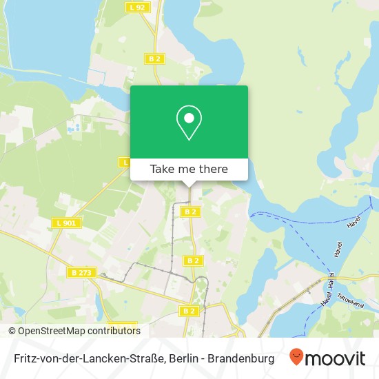 Fritz-von-der-Lancken-Straße map