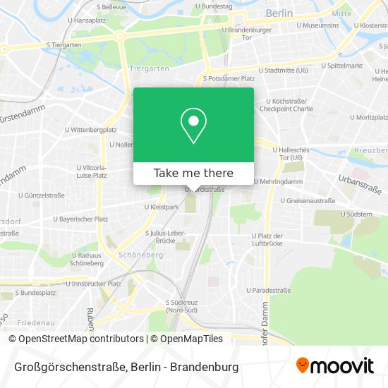 Карта Großgörschenstraße