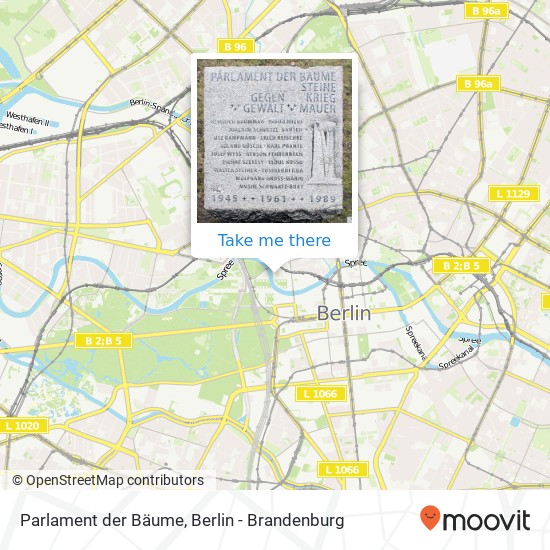 Parlament der Bäume map