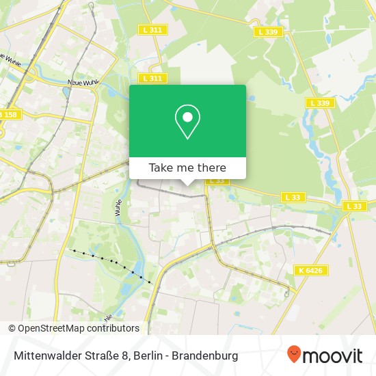 Mittenwalder Straße 8 map