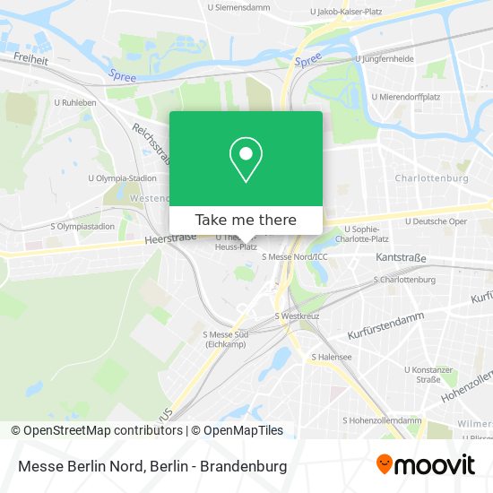 Messe Berlin Nord map