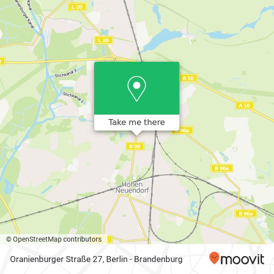 Oranienburger Straße 27 map