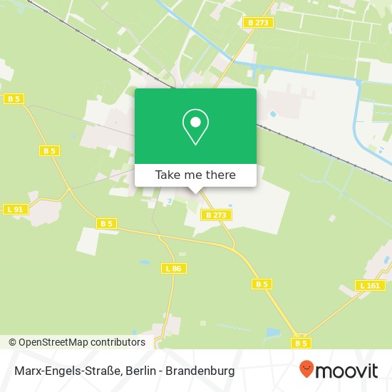 Marx-Engels-Straße map