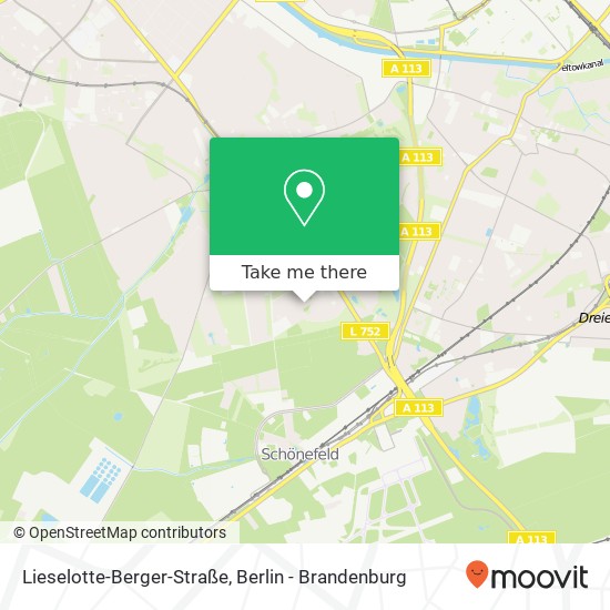 Карта Lieselotte-Berger-Straße