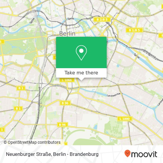 Neuenburger Straße map