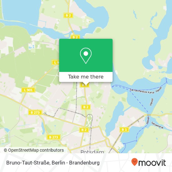 Карта Bruno-Taut-Straße