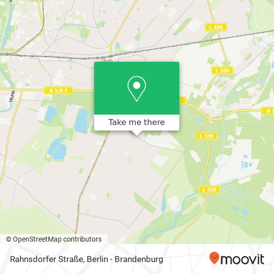 Rahnsdorfer Straße map