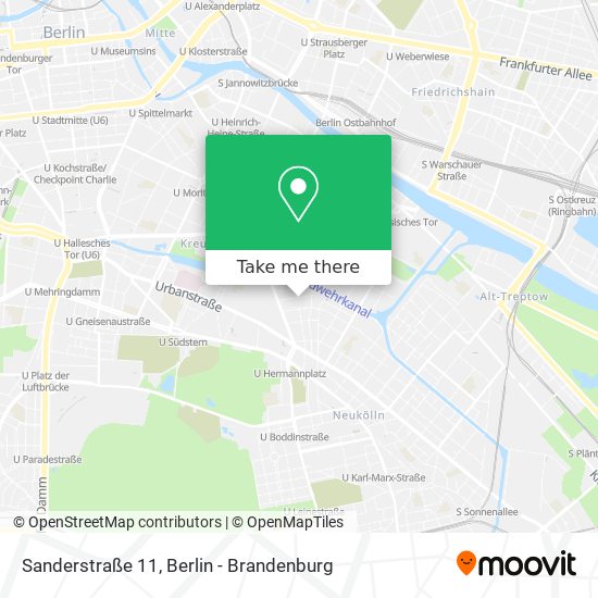 Sanderstraße 11 map