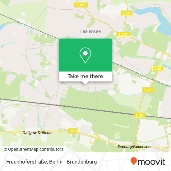 Fraunhoferstraße map