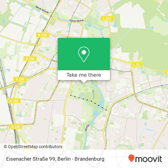 Eisenacher Straße 99 map
