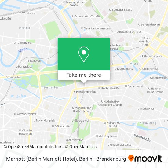 Marriott (Berlin Marriott Hotel) map