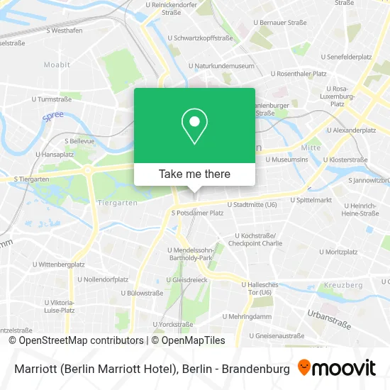 Marriott (Berlin Marriott Hotel) map
