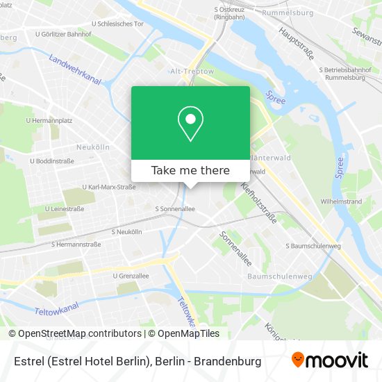 Карта Estrel (Estrel Hotel Berlin)