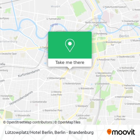 Lützowplatz/Hotel Berlin map