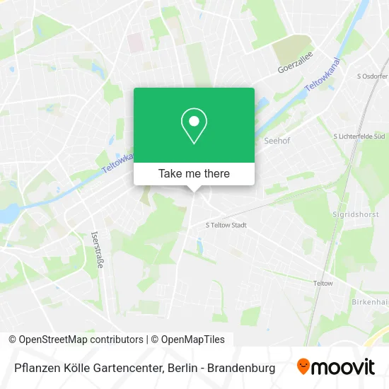 Pflanzen Kölle Gartencenter map