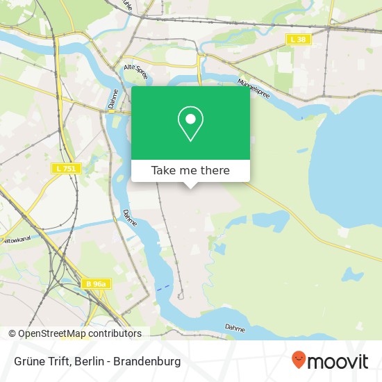 Grüne Trift map