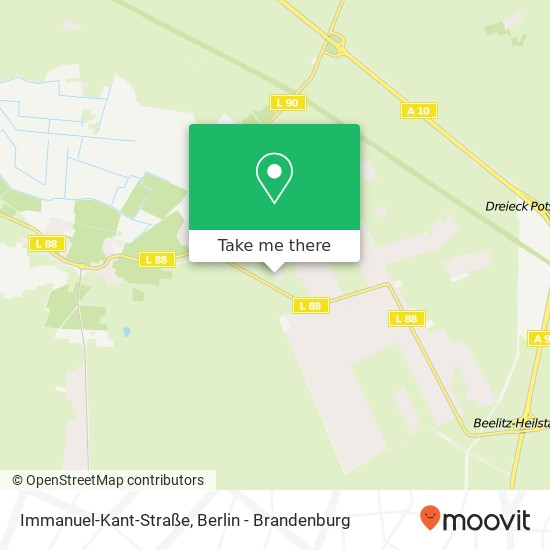 Карта Immanuel-Kant-Straße