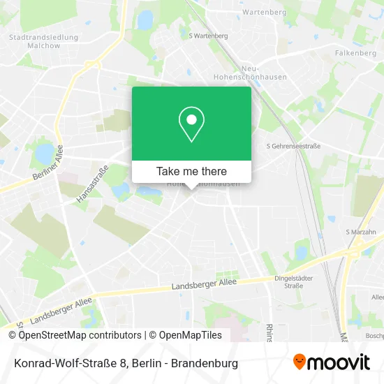 Карта Konrad-Wolf-Straße 8