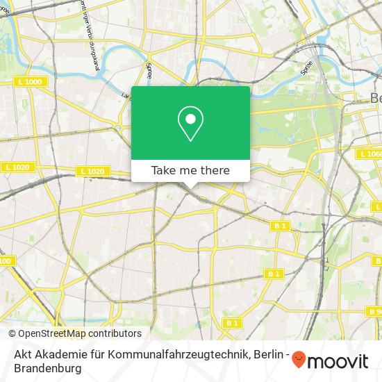 Карта Akt Akademie für Kommunalfahrzeugtechnik
