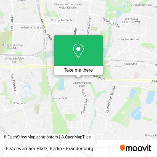 Карта Elsterwerdaer Platz