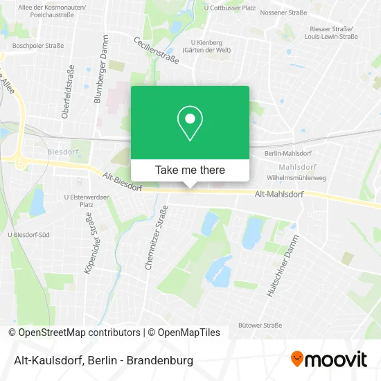 Карта Alt-Kaulsdorf