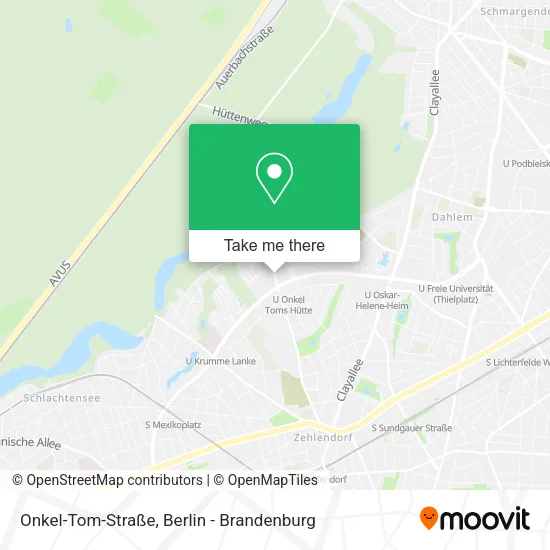 Карта Onkel-Tom-Straße